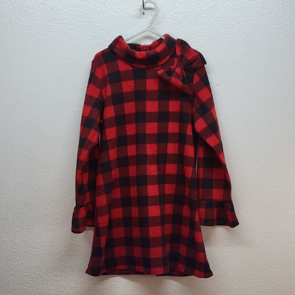 NWT Mia Belle Girls Plaid Dress